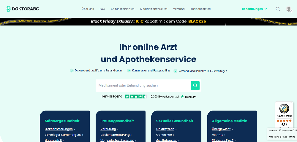 10 € Rabatt 1 Doktorabc Gutscheincode